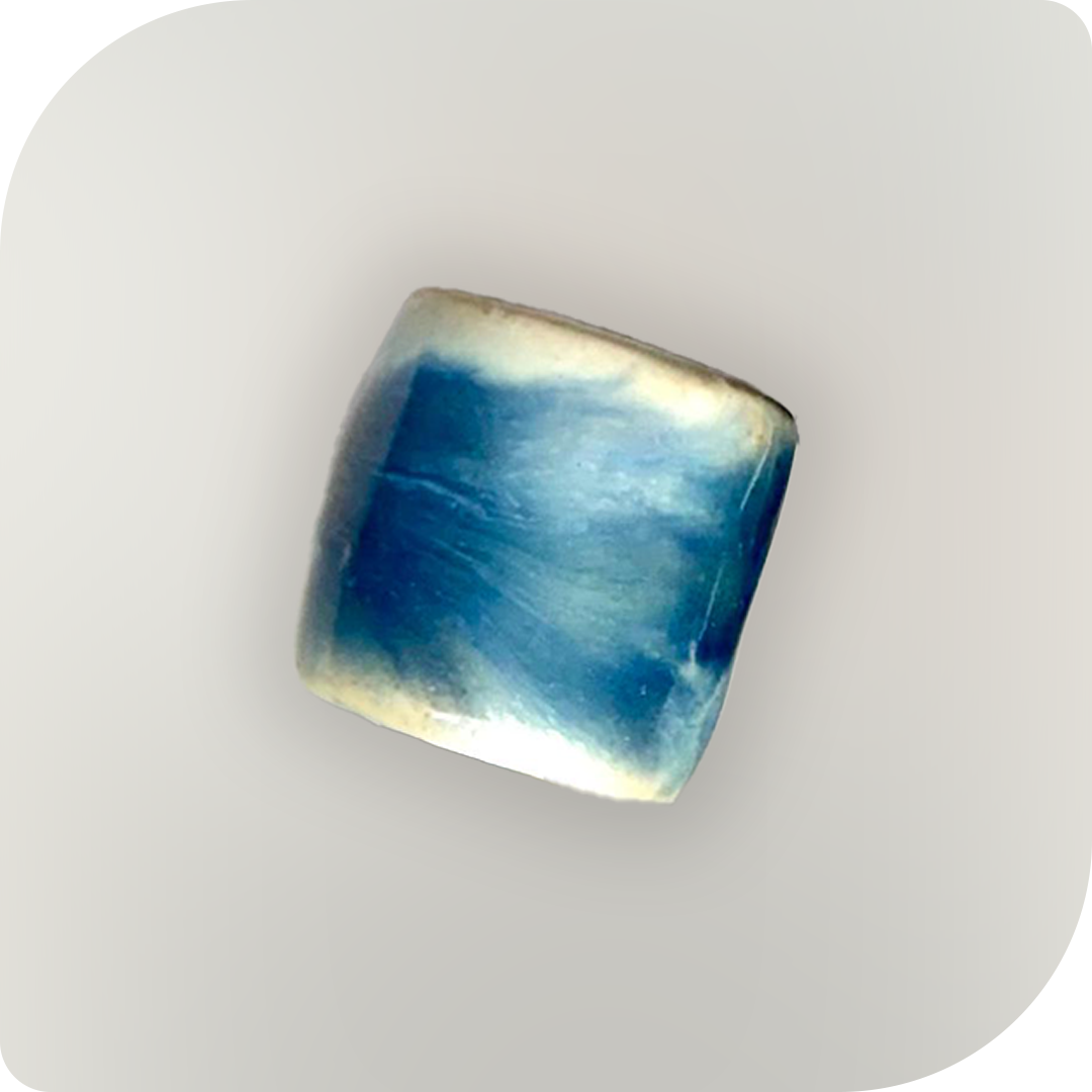 Blue white necklace